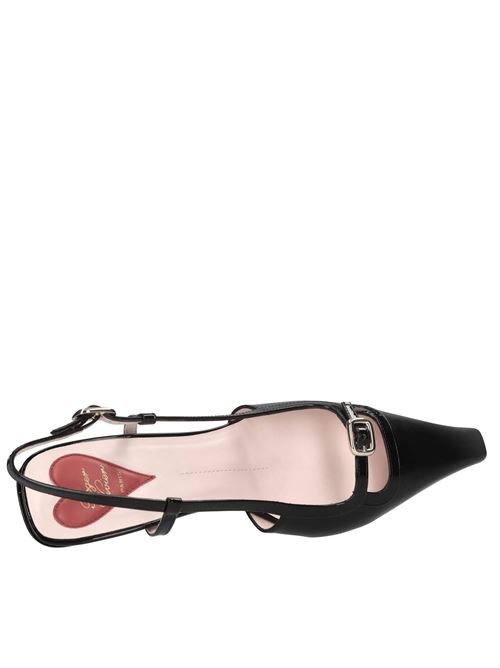 Décolleté slingback in pelle ROGER VIVIER | RVW72237660CH5B999NERO